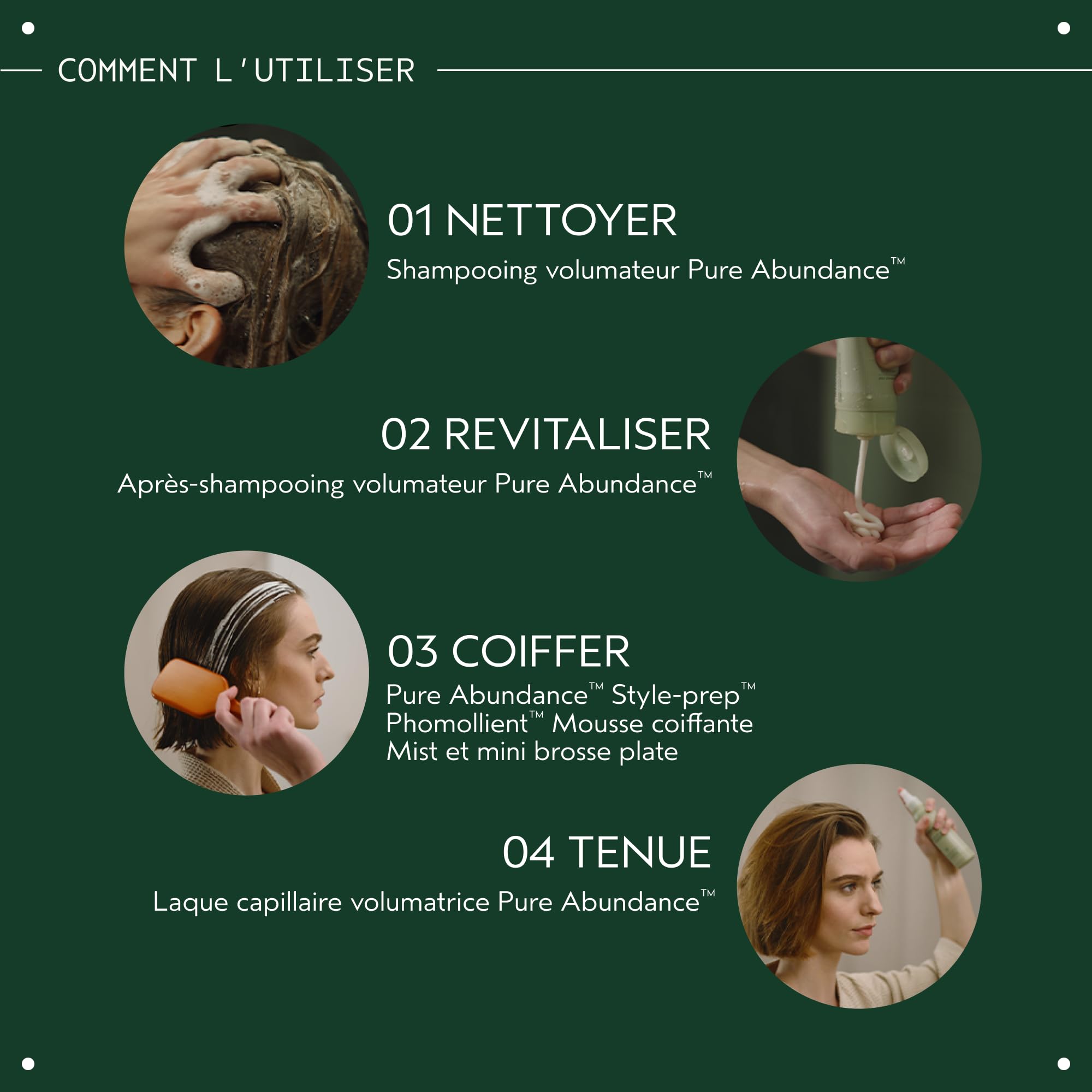 Aveda Pure Abundance Champú voluminizador | Champú para cabello fino | Elimina la acumulación de producto y el exceso de aceite | Vegano, 1000 ml