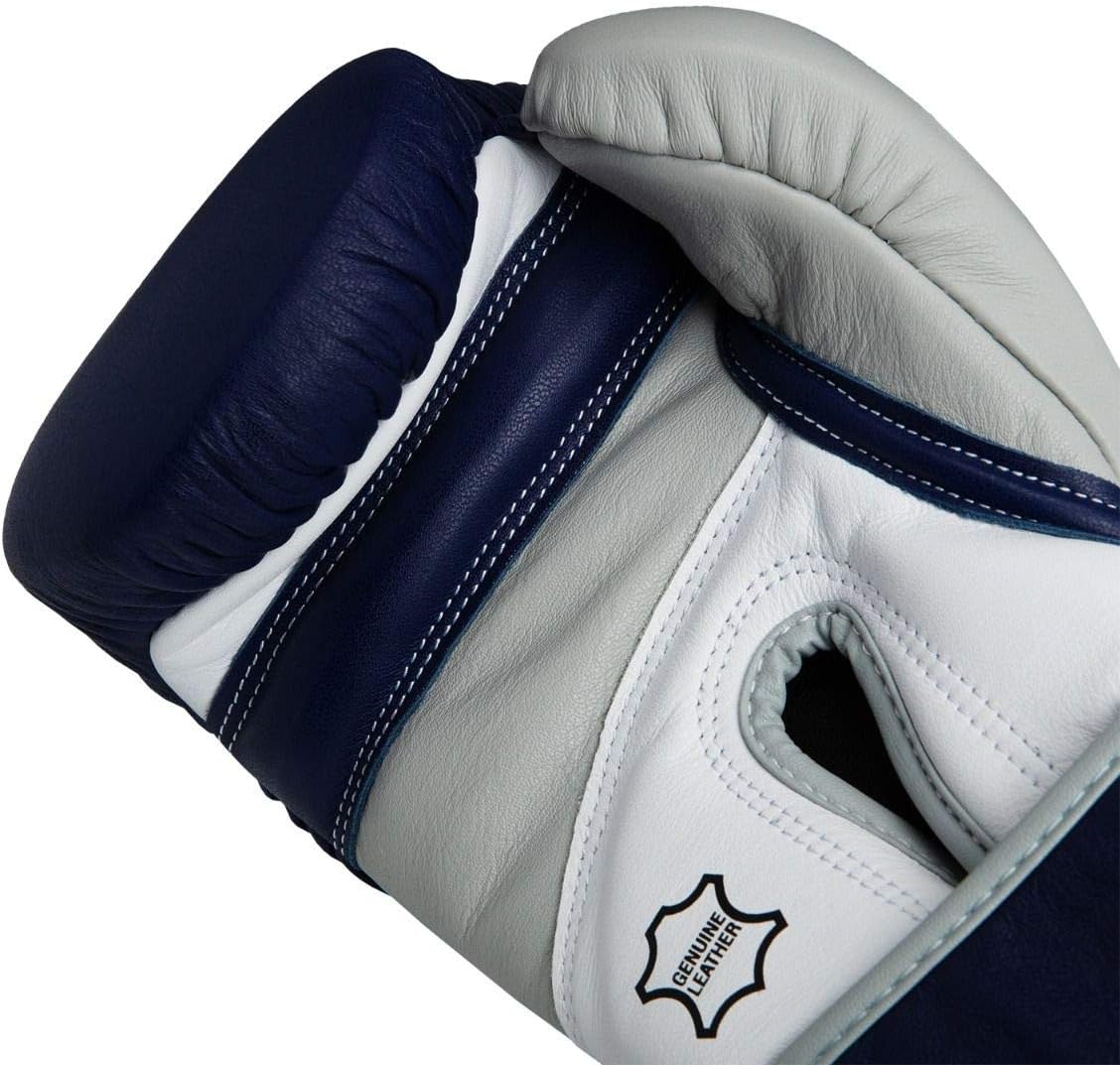 TITLE Boxing Gel World V2T バッググローブ ネイビー/グレー/ホワイト S