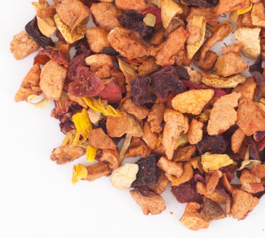 Blood Orange Fruit Tea (loose leaf tea, caffeine free) (250 grams)