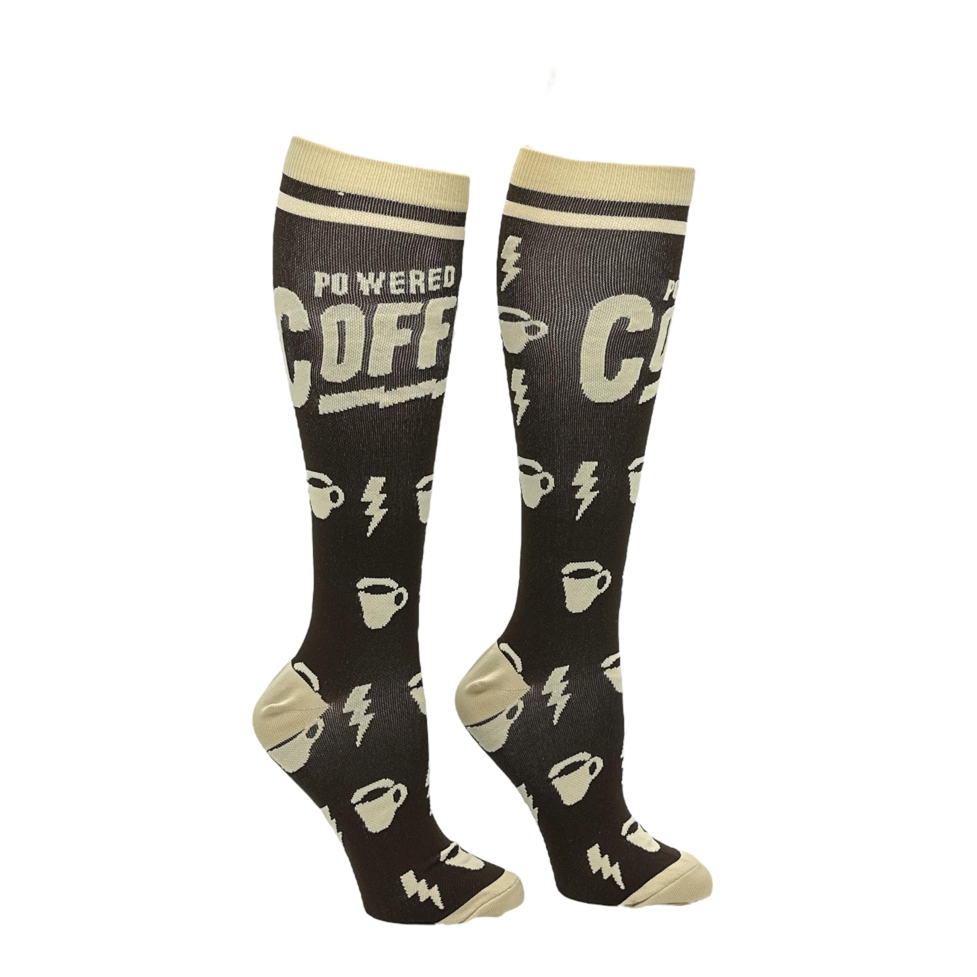 Calcetines de compresión divertidos mujer elásticos para circulación 8