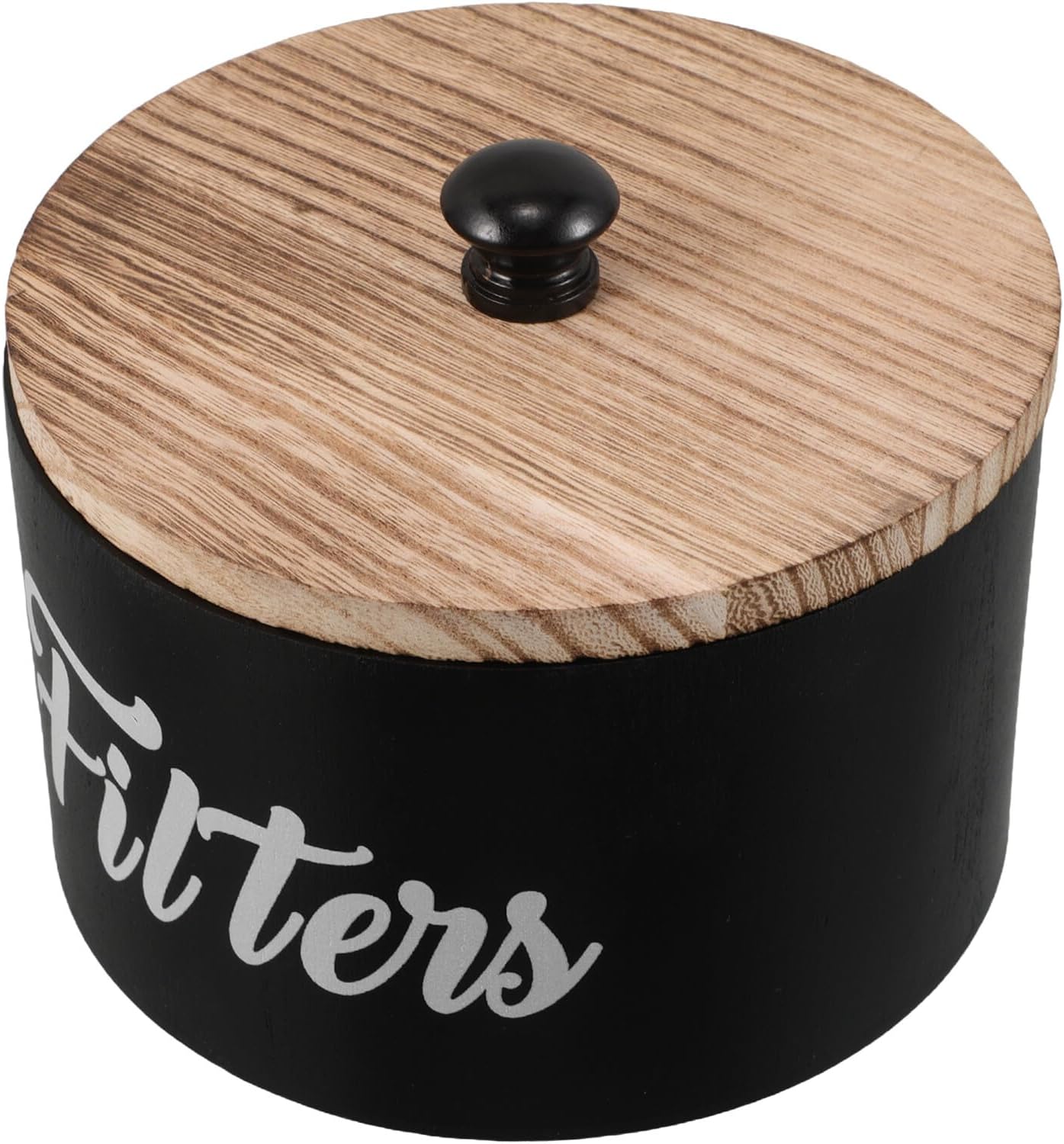 Garneck Wooden Laundry Detergent Container with Lid Multipurpose Laundry Pod and Sugar Packet Organizer Box for Kitchen