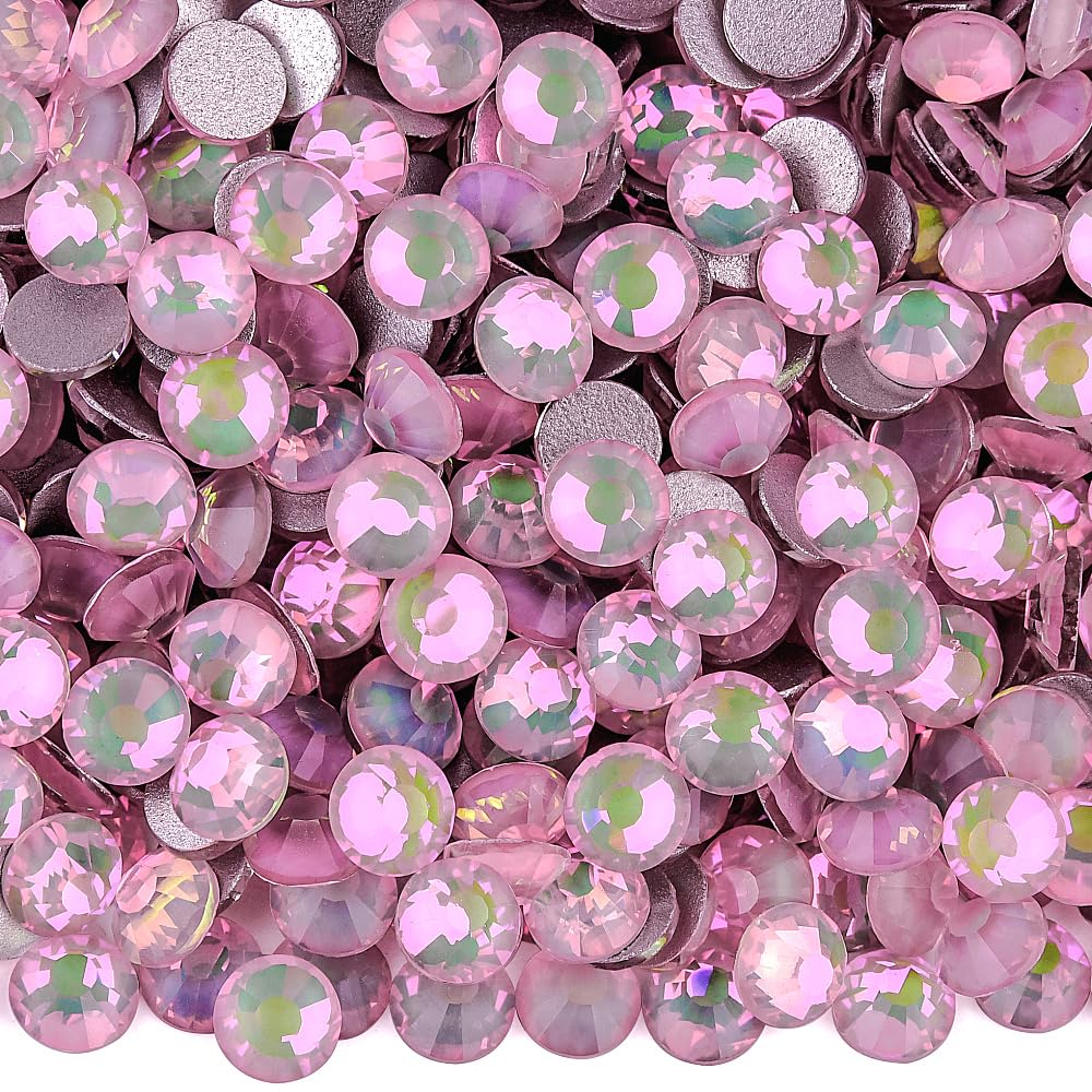 Non-Hotfix Rhinestones for Bedazzling 4mm SS16 Pinkish Crystal 1440pcs