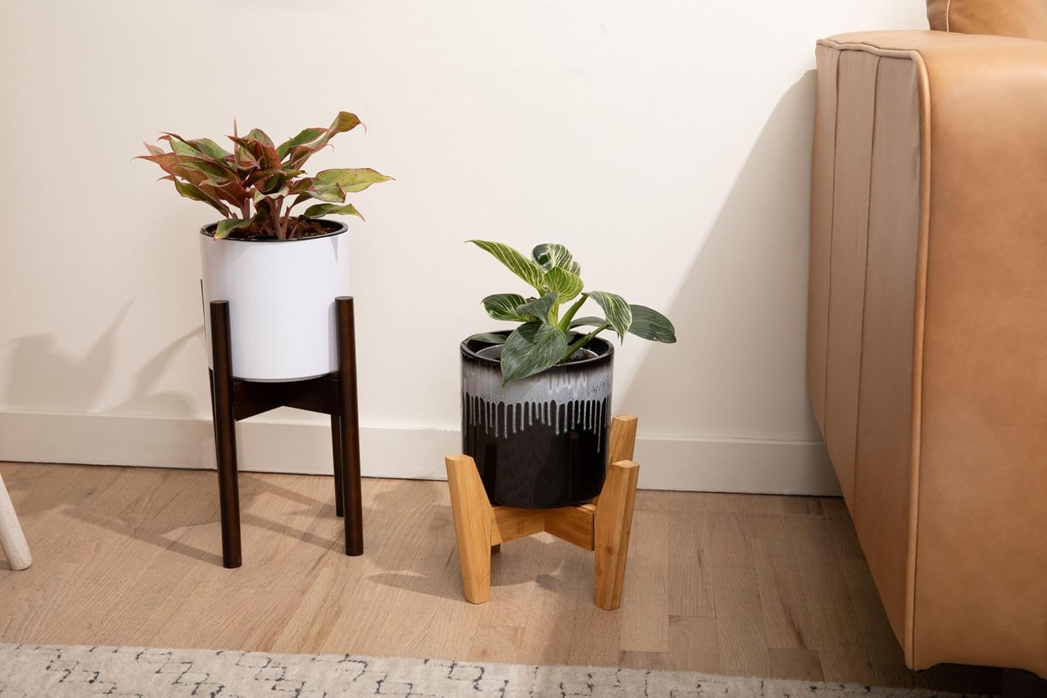 rePotme 8 inch Self Watering Plant Pot for Indoor Plants, African Violets, Succulents, The Aqua Core Collection (Midnight Sky)