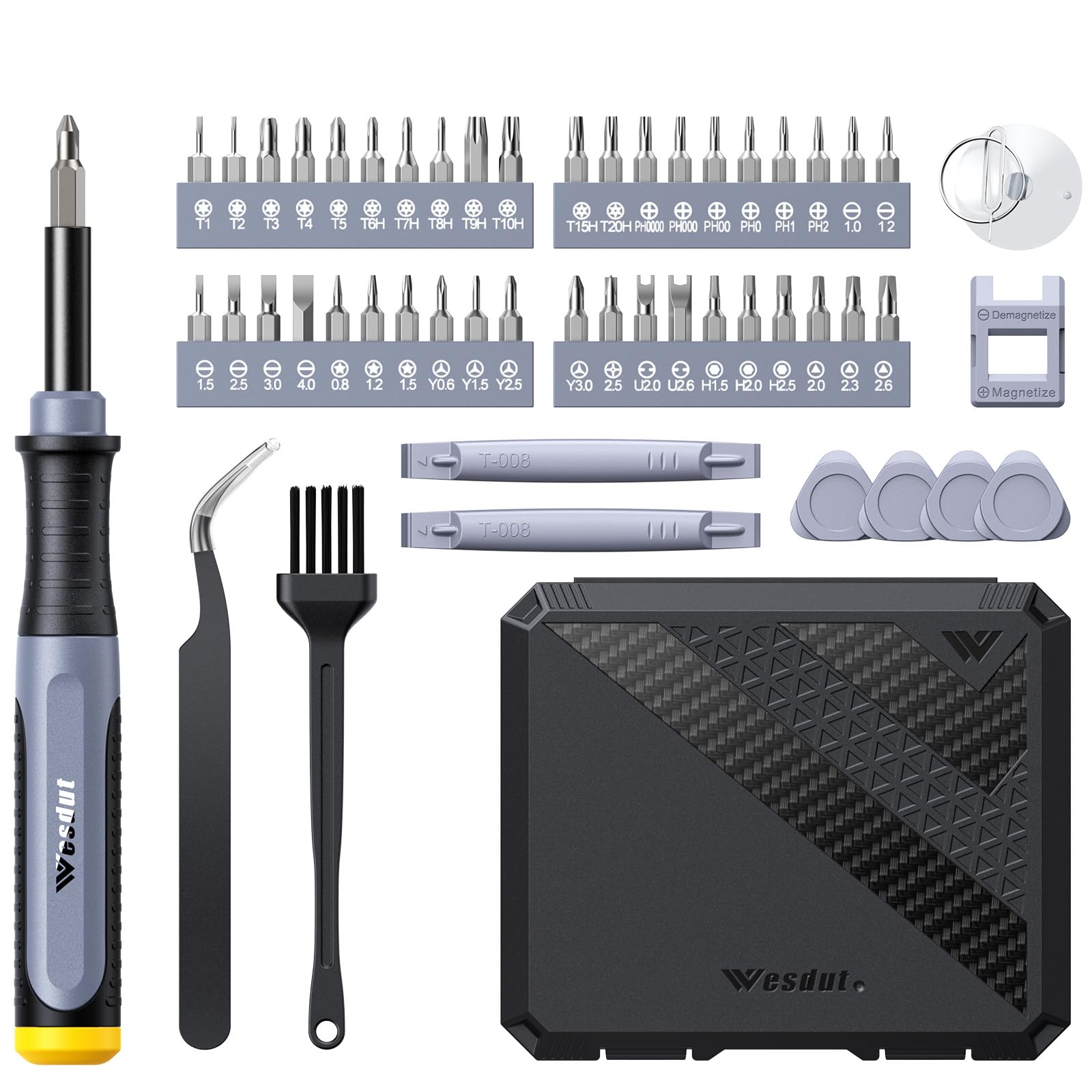 Amazon.com: [Updated] Wesdut 52 in 1 Precision Screwdriver Set