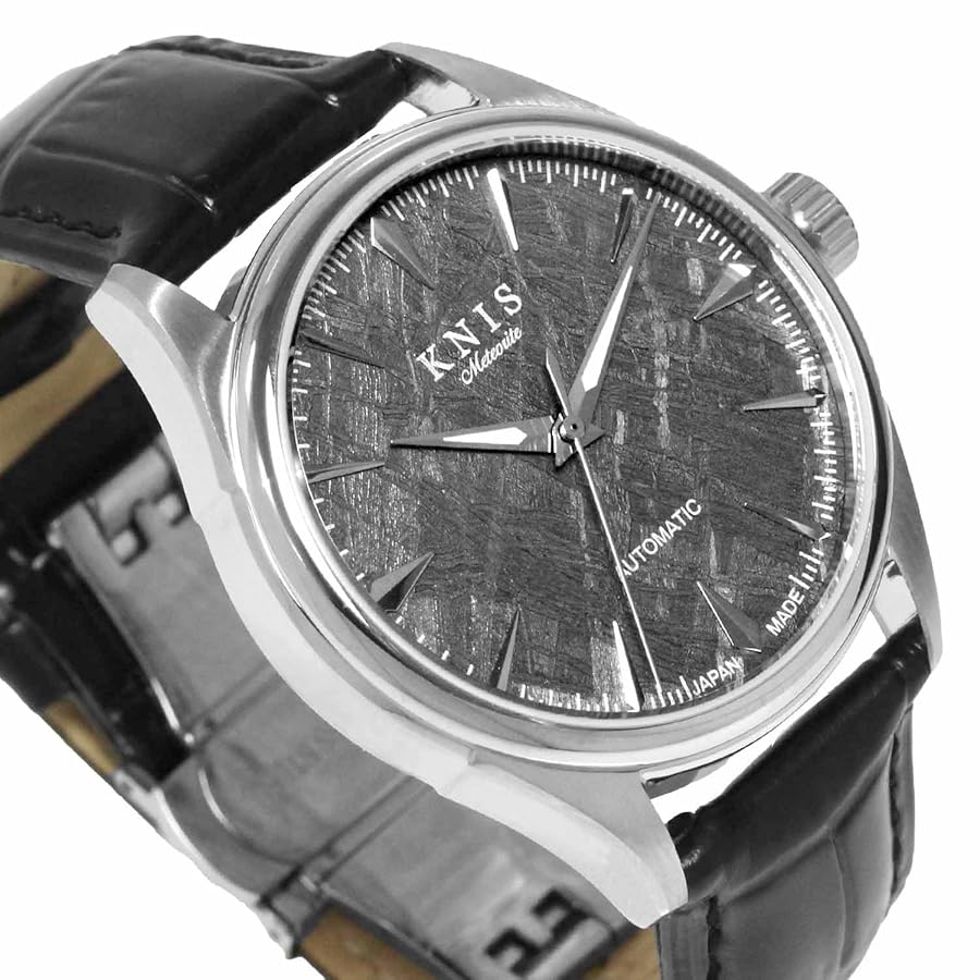 Amazon.co.jp: KNIS ニス メテオライト 隕石 日本製 自動巻き