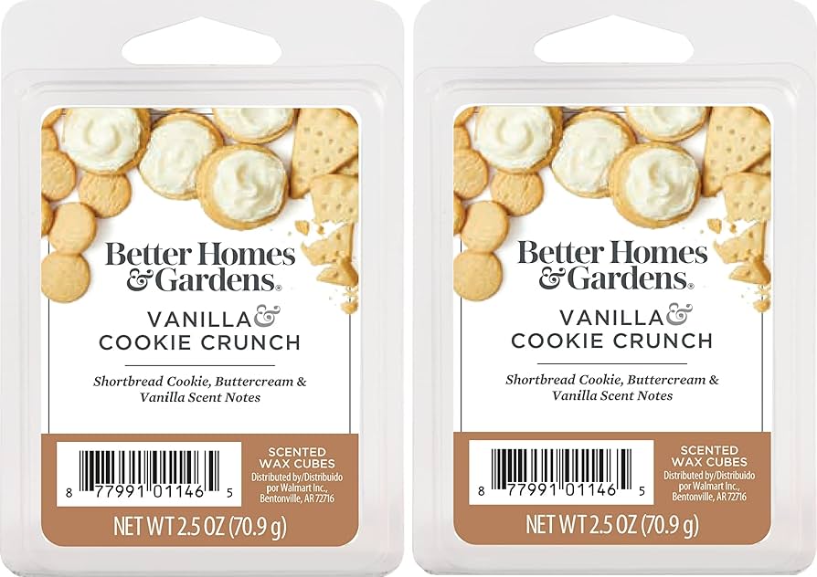 Amazon.com: Better Homes and Gardens Scented Wax Cubes 2.5oz 2