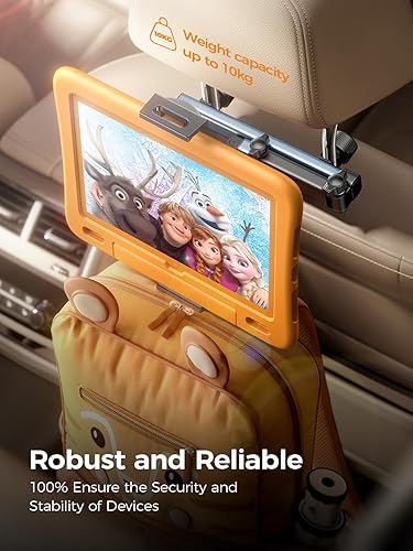 Miniatura 6 de LISEN for iPad Holder Car Mount Road Trip Essentials Activities for Kids, Car Accessories for Women Interior, 3 in 1 Tablet Holder Backseat Camping