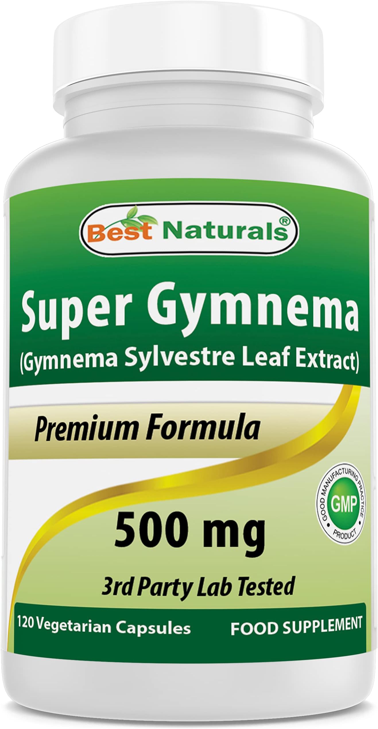 Best Naturals Gymnema Sylvestre leaf 500 mg 120 Capsules