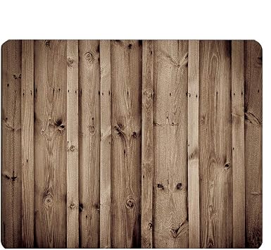 Rustic Wood Gaming Mousepad Vintage Rustic Knotty Wood Mouse Pad Mouse Mat for Computer Desk Laptop Office 9.5 X 7.9 Inch Non-Slip Rubber