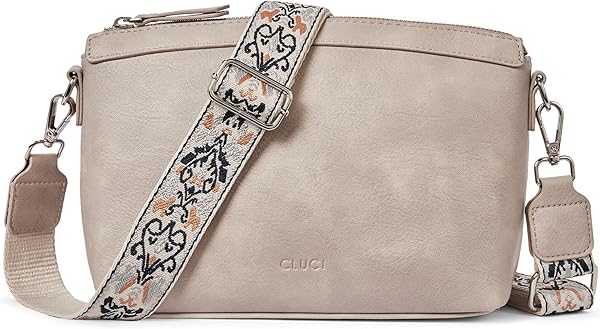 CLUCI Crossbody Purses for Women Crossbody Bags for Women Crossbody Purse Crescent Bag Crossbody with Adjustable Strap