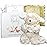 Tickle & Main Catholic Baptism Gift Set - 2-Pc White Presentation Box - Interactive Prayer Lamb & Babys First Prayer Book - Christening Gifts for Boys & Baby Girls Ages 2+
