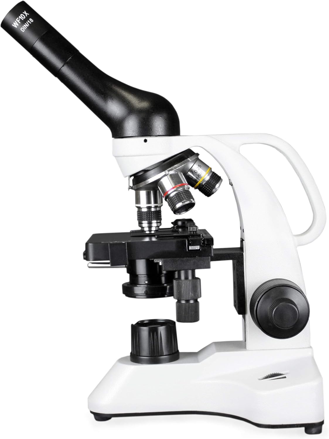 Onе-Dау Sаlе: Uр tо 80% оƒƒ Vision Scientific VME0006-100-RC-E2 LED Cordless Microscope, 40-2000X Magnification, LED Illumination with Light Intensity Control,1.25 N.A Abbe Condenser, Built-in Mechanical Stage