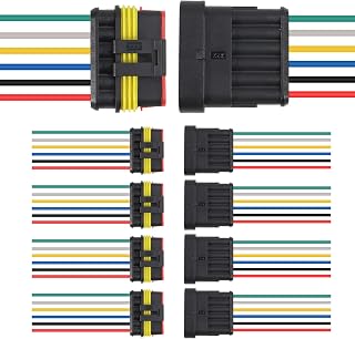 5Pair 6Pin Waterproof Kit
