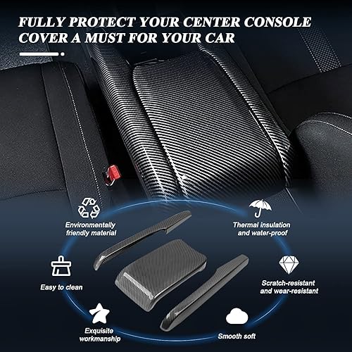 Vista 39 de BIBIBO Funda para reposabrazos de consola central Subaru Crosstrek 2024, cojín para reposabrazos 2023 2024 Subaru Crosstrek /2024 Subaru Impreza