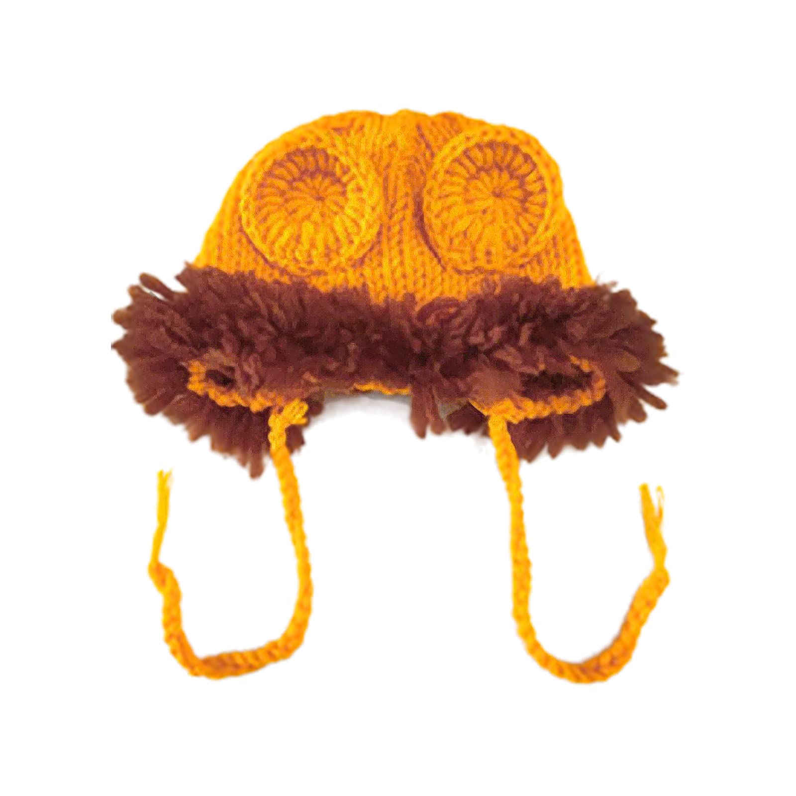 TINAYAUE Costume de Lion Bébé Tenues Costumes de Photographie Nouveau-né Tenue de Photo Accessoires Crochet Tricot Confortable Chapeau de Pantalon pour Bébé Fille Garçon 0-24 Mois