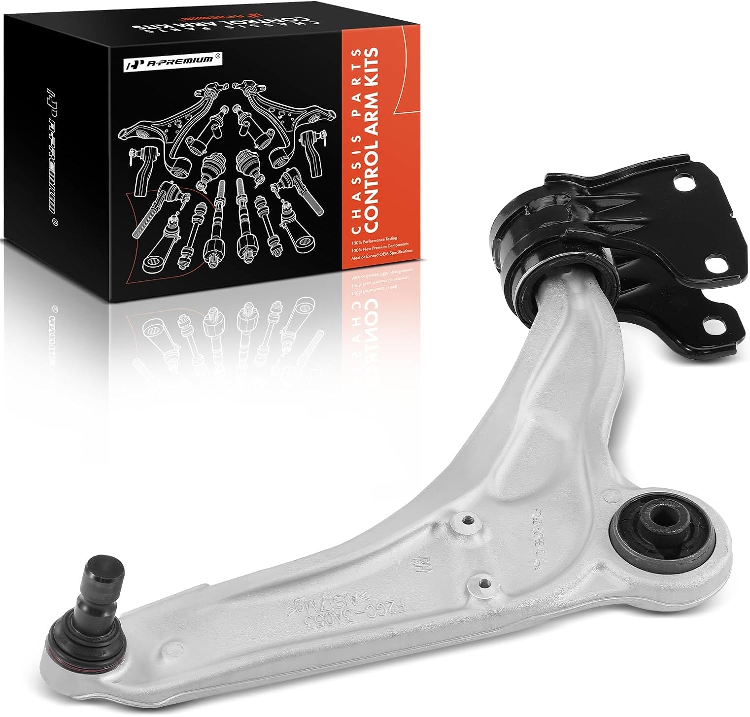 A-Premium Front Right Lower Control Arm, with Ball Joint & Bushing, Compatible with Ford Edge 2015-2022, Lincoln MKX 2016-2018