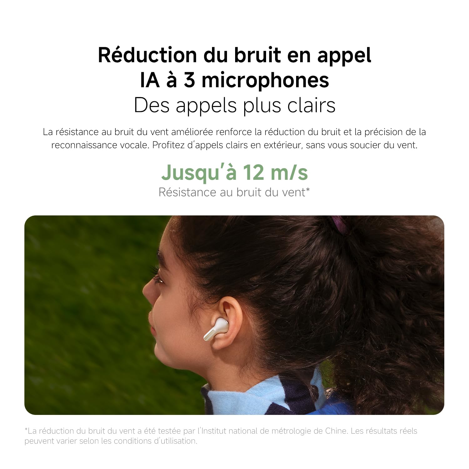 XIAOMI Redmi Buds 8 Écouteurs Bluetooth True Wireless, 50dB d'annulation Active du Bruit, 3 Micros IA, Haut-Parleur Dynamique de 11 mm, Audio Hi-Res, Autonomie jusqu'à 11h+44h, IP54, Noir