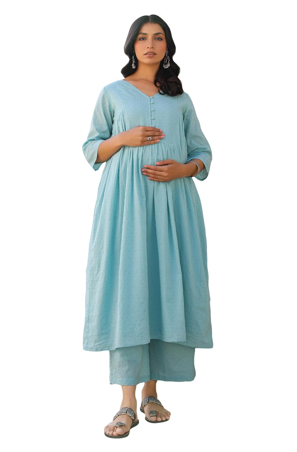 Janasya Women Maternity Kurta Pant Set - Review, Price and Buying Guide