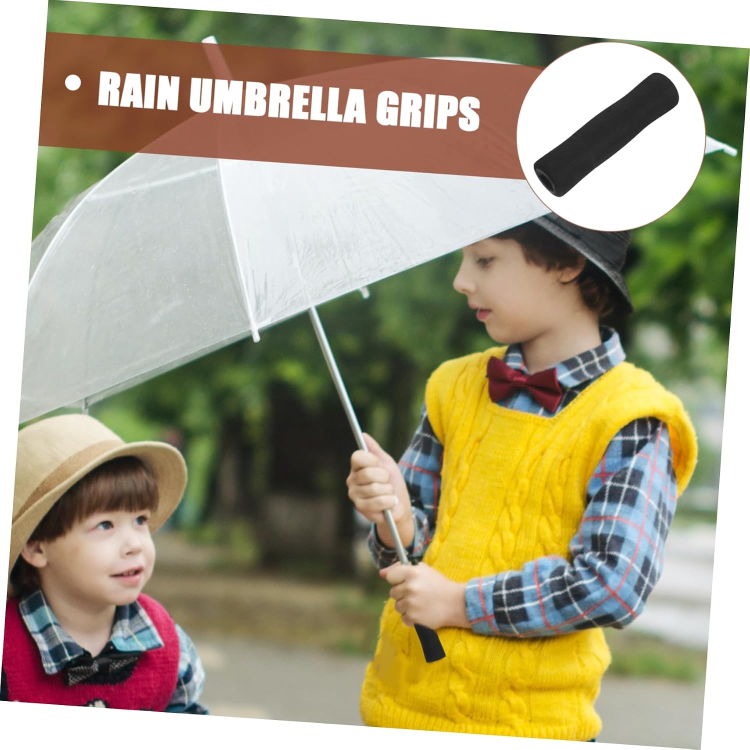 LIOOBO Folding Sun Umbrella Replacement Handle Grip Comfortable Grip Parts for Rain and Sun Protection Sturdy Accessory for Travel and Outdoor Use image 5