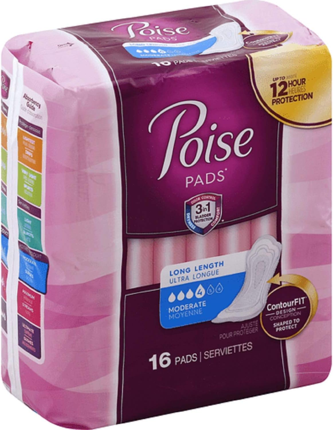 Kimberly-Clark Poise Extra Plus Absorbency Pads - 16 Count