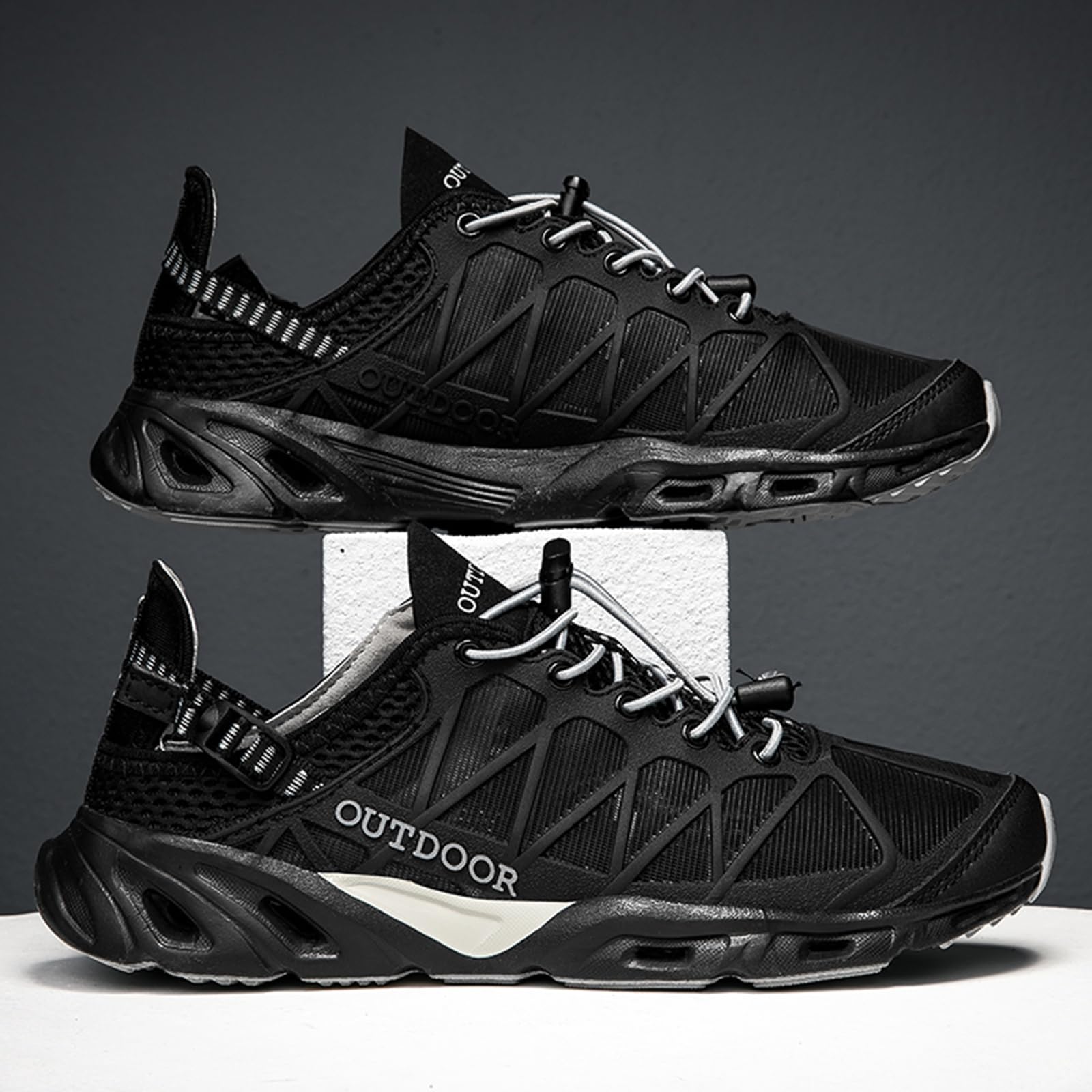 Paar-Set Outdoor Wasserschuhe - Drain Mesh Schuhe