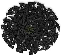Vista 7 de TOPFLOW - Conos de incienso de carbón de coco negro, 1 pulgada, paquete de 100 conos perfumados naturales, hechos a mano sumergidos a mano