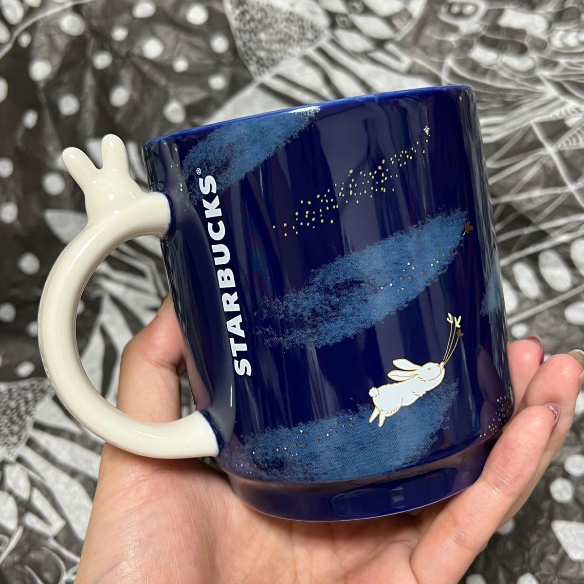 Amazon.co.jp: スターバックス 中秋節 お月見 兎 マグカップ 十五夜