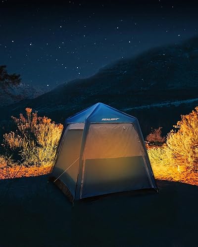 Miniatura 5 de SEALIGHT Tienda de campaña SUV para 4-6 personas para campamento familiar y viajes por carretera, instalación instantánea, tienda de campaña