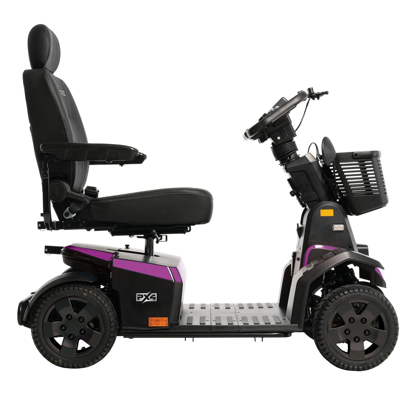 Pride Mobility PX4 500 LB. Weight Capacity Super Heavy Duty Mobility Scooter (22 x 20-22 Seat, Dark Violet)