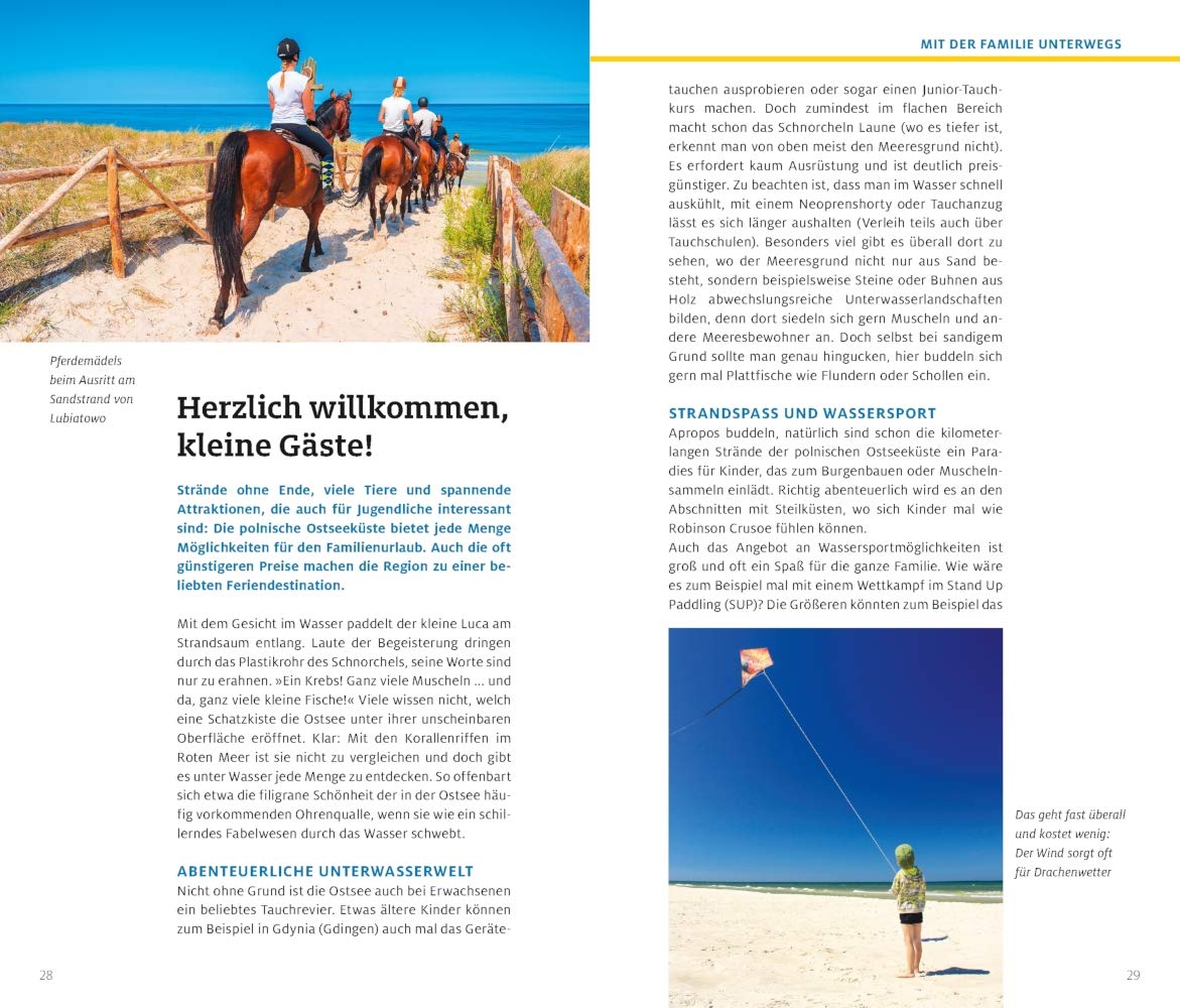 ADAC Reiseführer plus Polnische Ostseeküste: Mit Maxi-Faltkarte und praktischer Spiralbindung