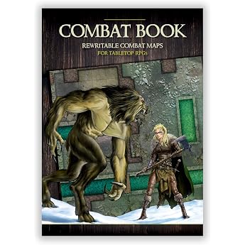 Combat Book wiederbeschreibbare A3-Karten f r RPGs taktische RPG-Gitterkarten und Dungeons