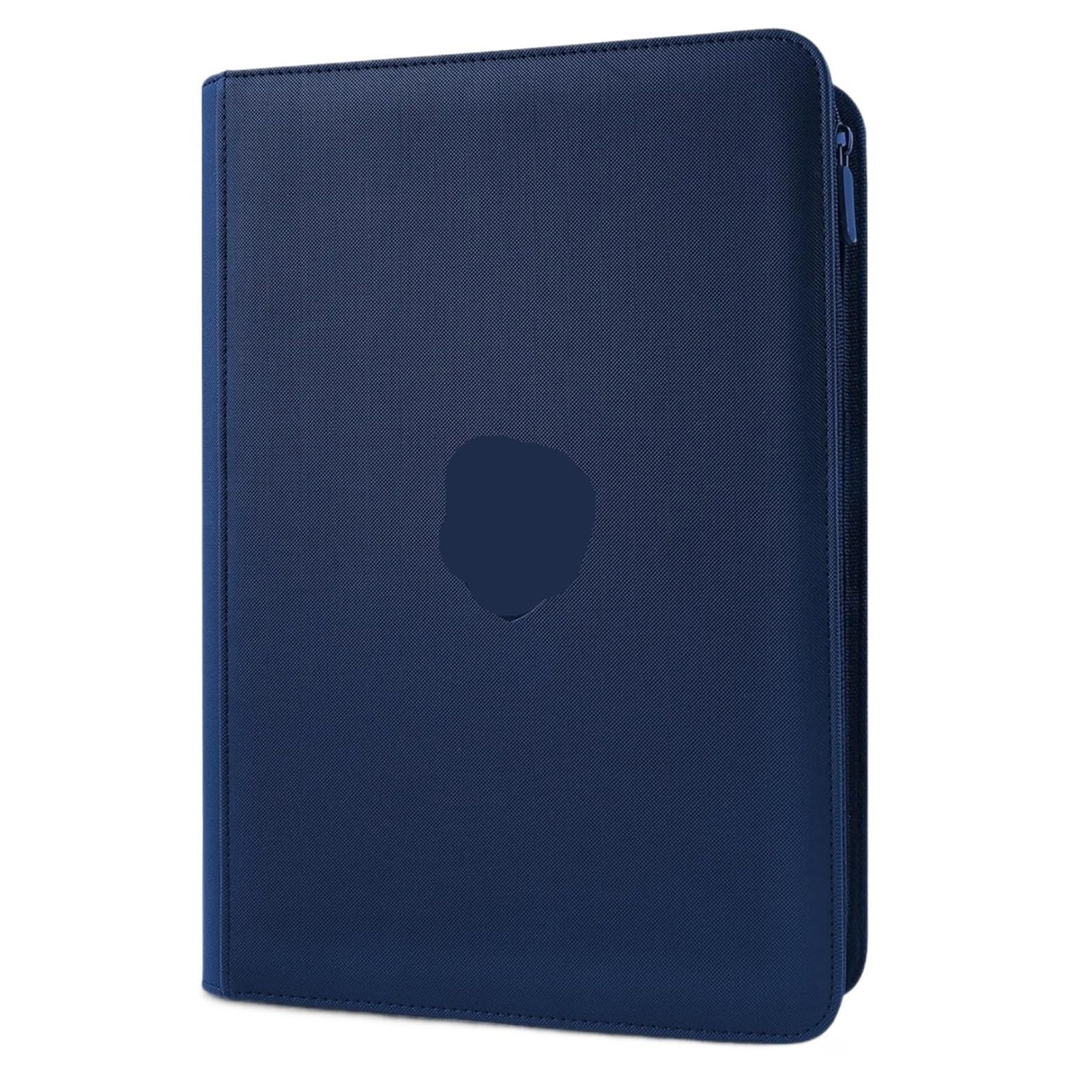 Pocket Zipper Card Binder, Trading Holder Book,Cover Zip For Cards for Football Sports Card(Color2)