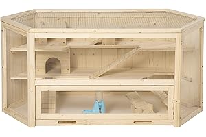 PawHut Hamster Cage: Multi-Tiered Haven for Hamsters