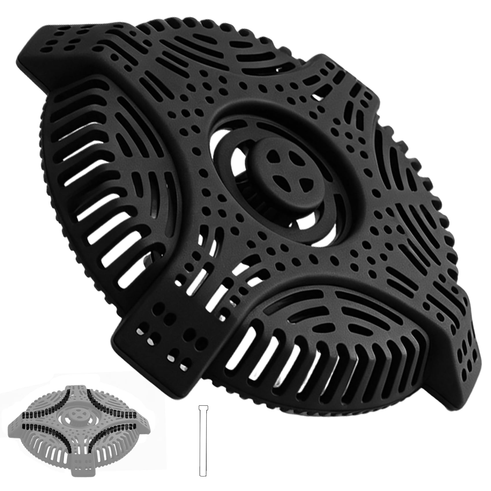 Dual-Layer Outdoor Drain Cover