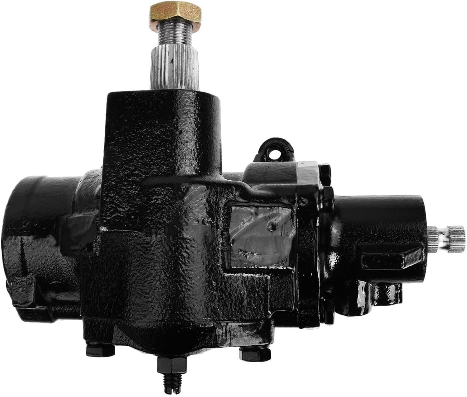Power Steering Gear Box for Lincoln for Continental 1970-1979 for Mark III 1968-1971 for Mark IV 1972-1976 for Mark V 1977-197 Steel/Aluminum-Casting Material Black 276541 27-6541