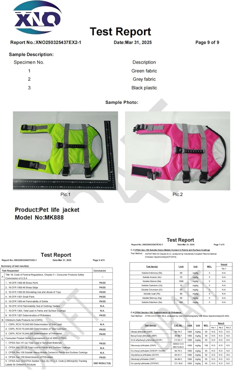 Mklhgty Dog Life Jacket, Reflective Adjustable Dog Vest with Rescue Handle for Swimming and Boating, Ripstop Pet Safety Life Preserver for Small, Medium & Large Dogs