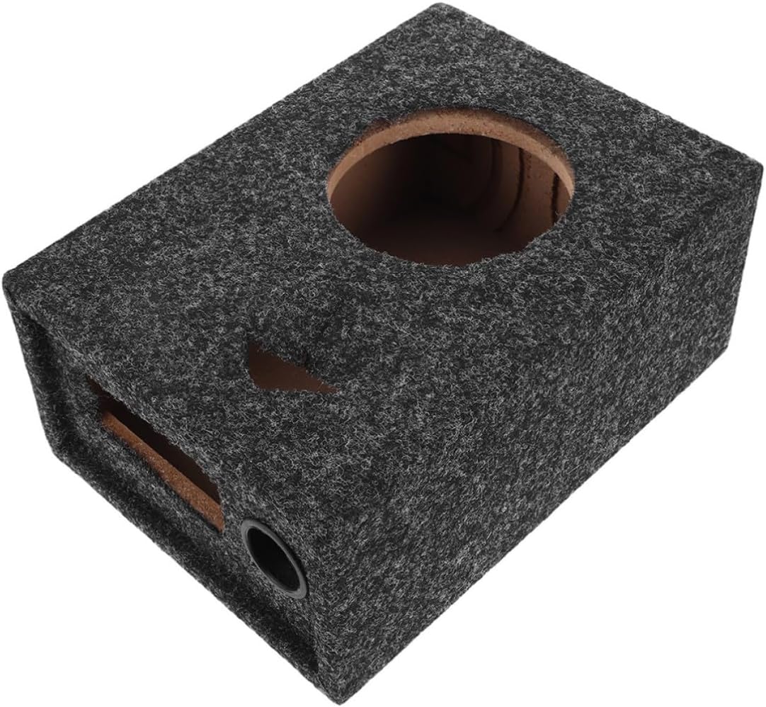 Inch Single Speaker Box for Vehicle Audio DIY Sealed Cabinet