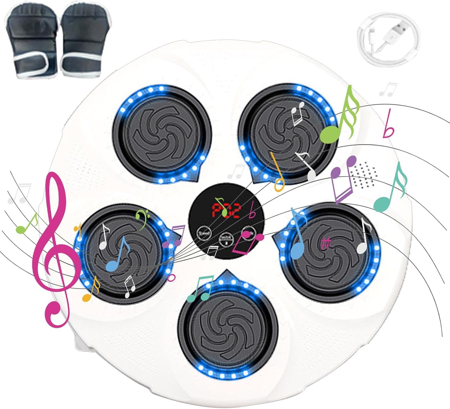 Wireless Boxing Machine, Adjustable Punching Machine, Wall Mounted