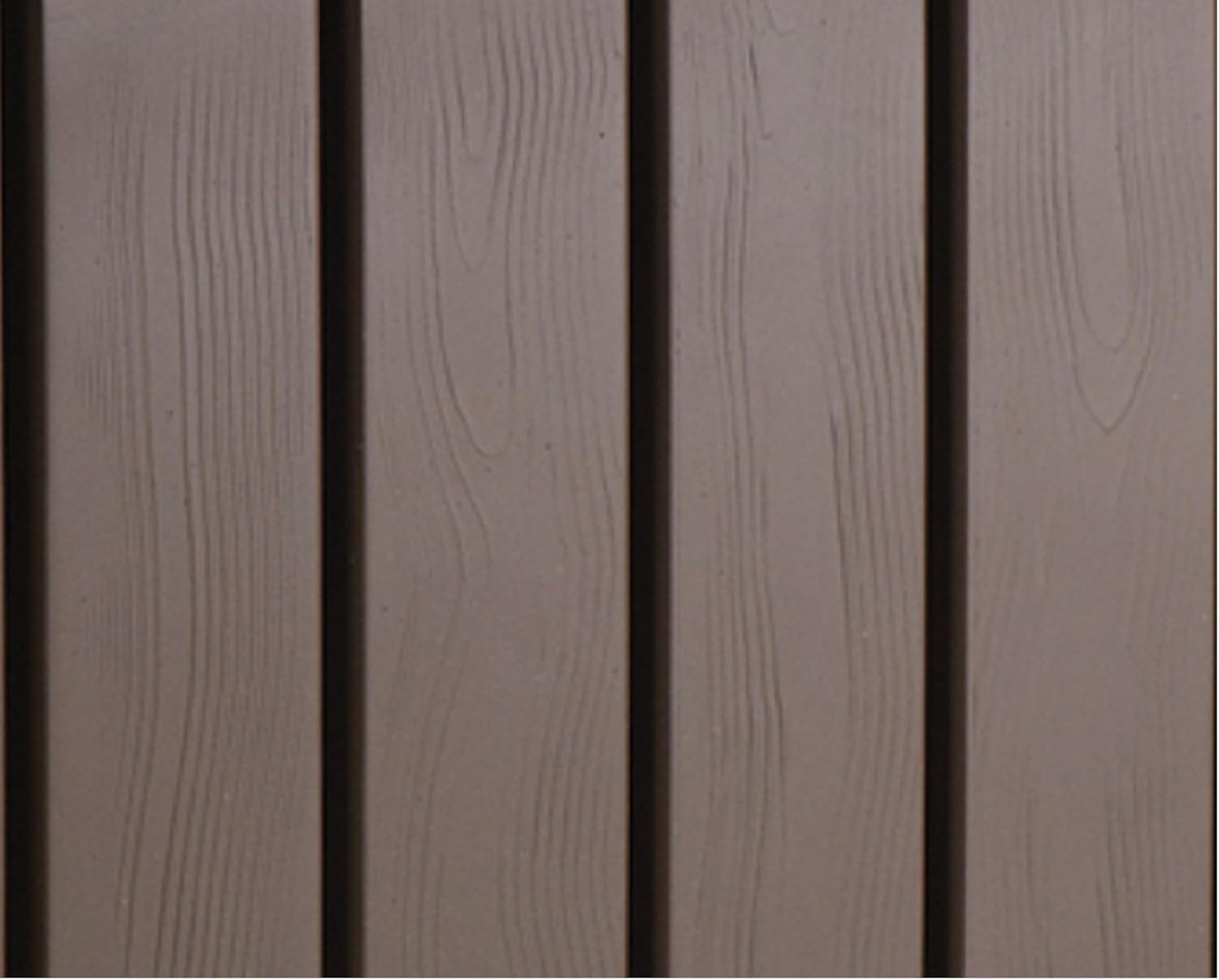 Zbliżenie na fakturę drewna na skrzynce tarasowej Keter