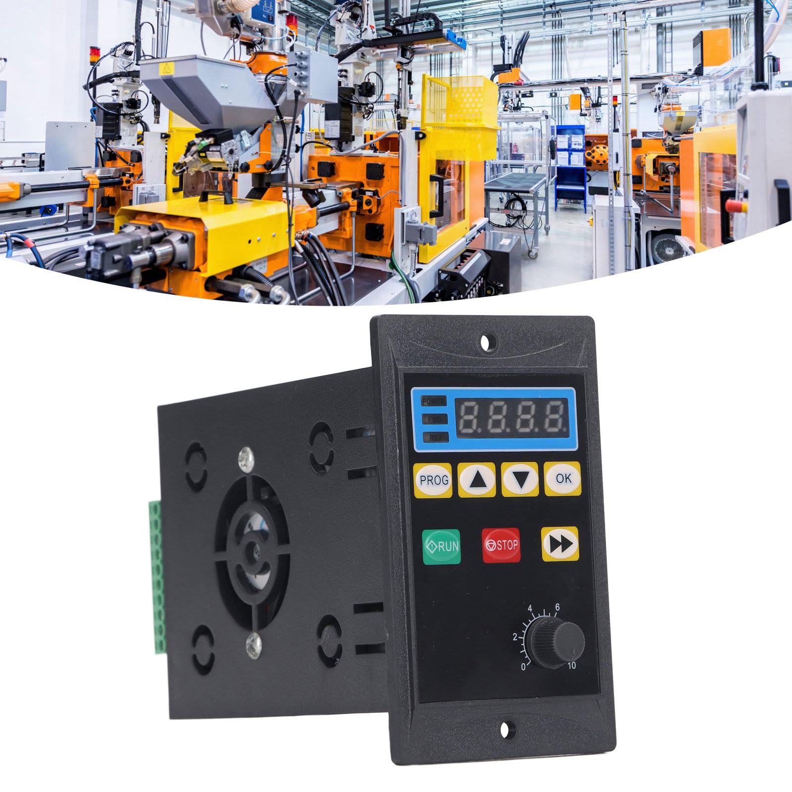 Inverter VFD 1.1KW Monofase-Trifase 176-264V per Controllo Motori Pompe Ventole e Applicazioni Industriali