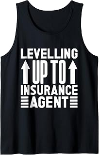 Insurance Agent Costume Levelling Up To Medicare Insurance Tank Top