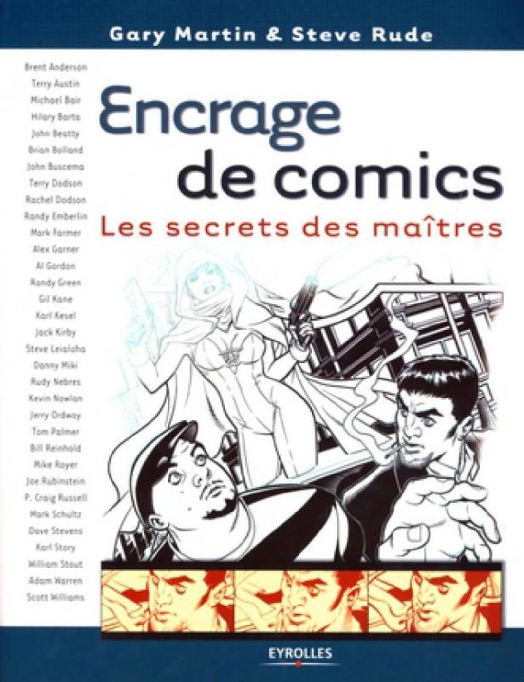 Encrage de comics: Les secrets des maîtres