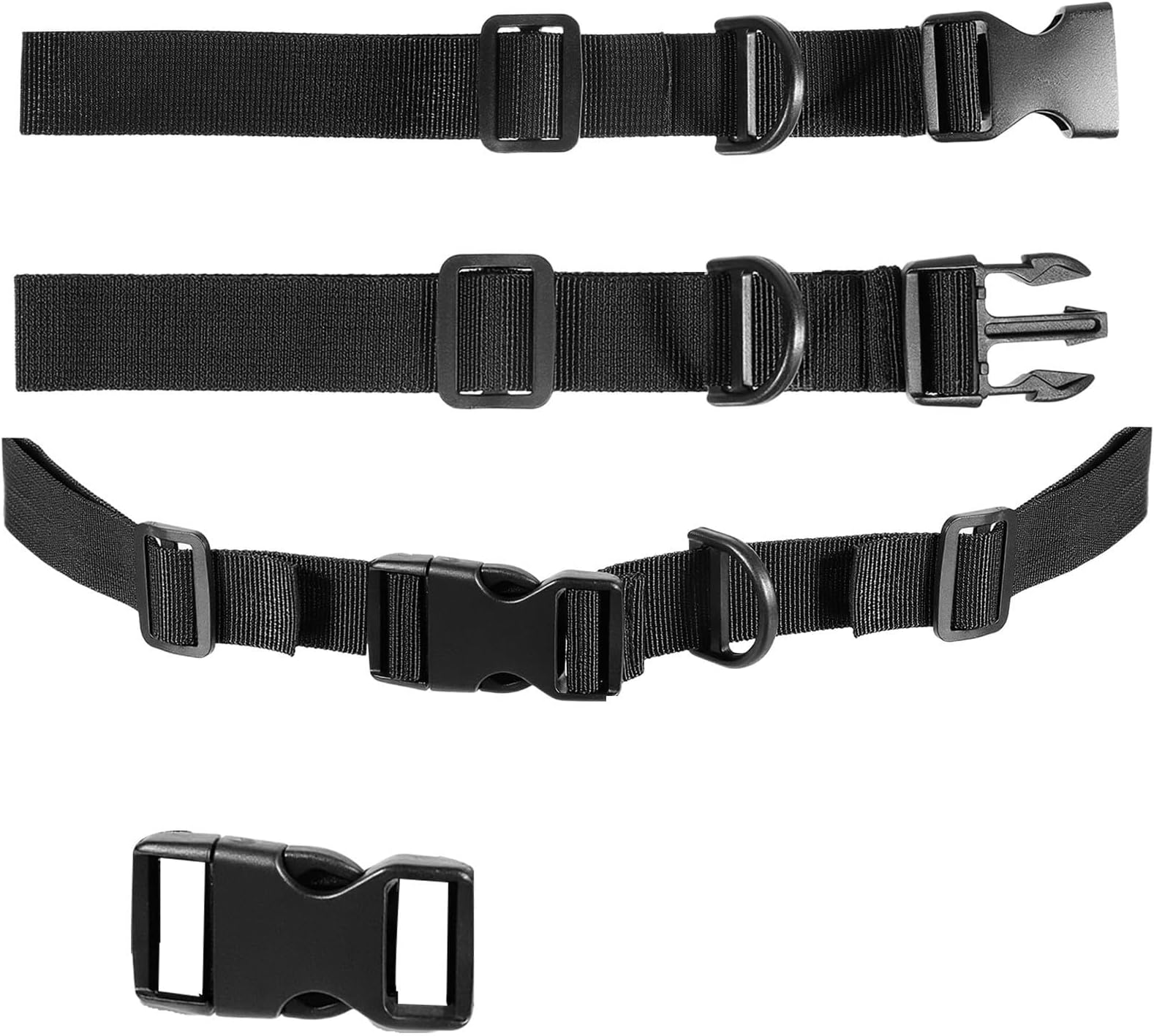 3pcs Backpack Chest Strap Add on Adjustable Sternum Straps Backpack Waist Strap Chest Belt with Whistle Quick Release Buckle for Hiking Jogging Commuting Daily Outdoor Use