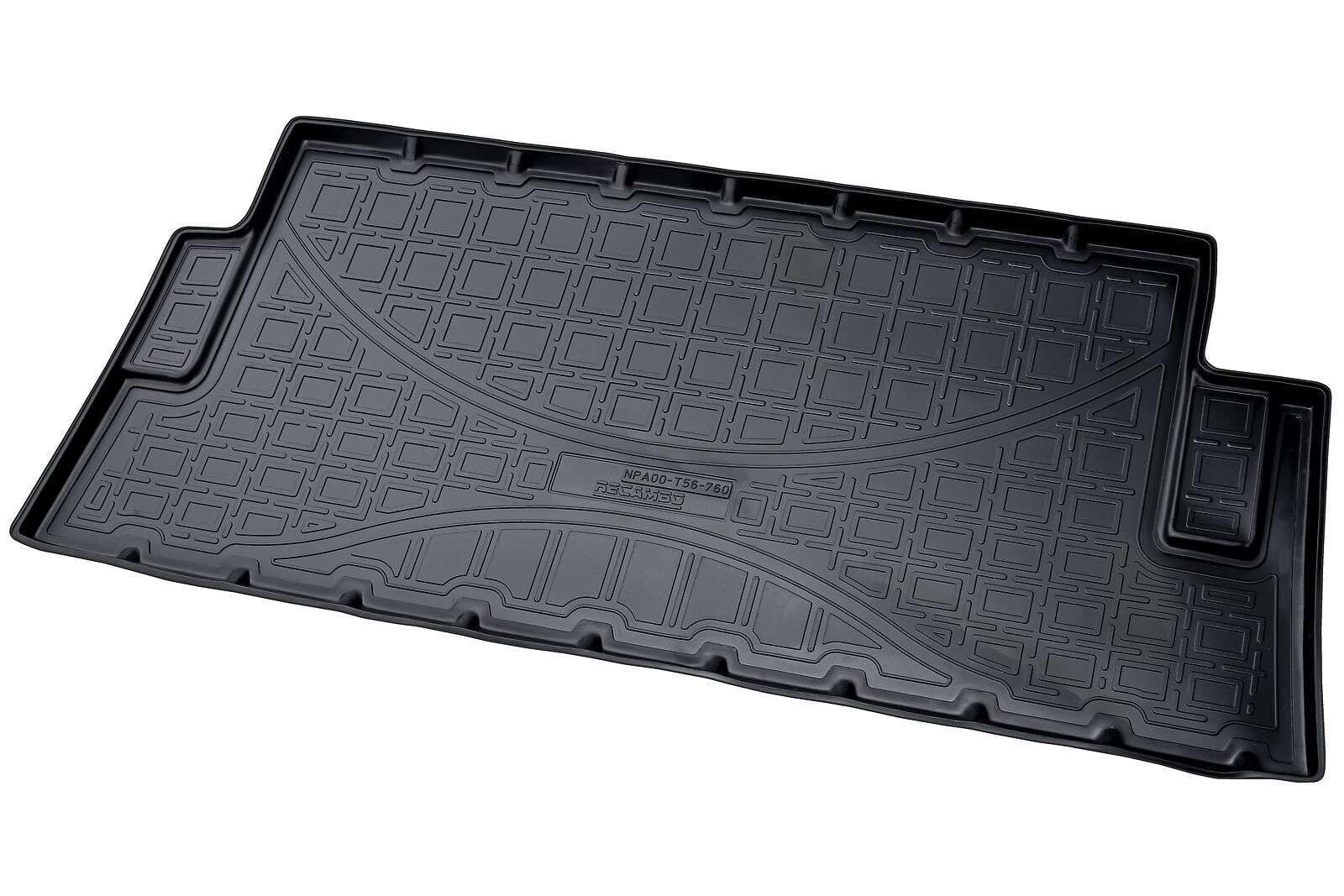 RECAMBO Juego de Alfombrillas de Goma y Bandeja para Maletero para Mercedes Clase V Marco Polo W447 | a Partir de 2014-100% a Medida para Coche y Maletero de TPE Antideslizante
