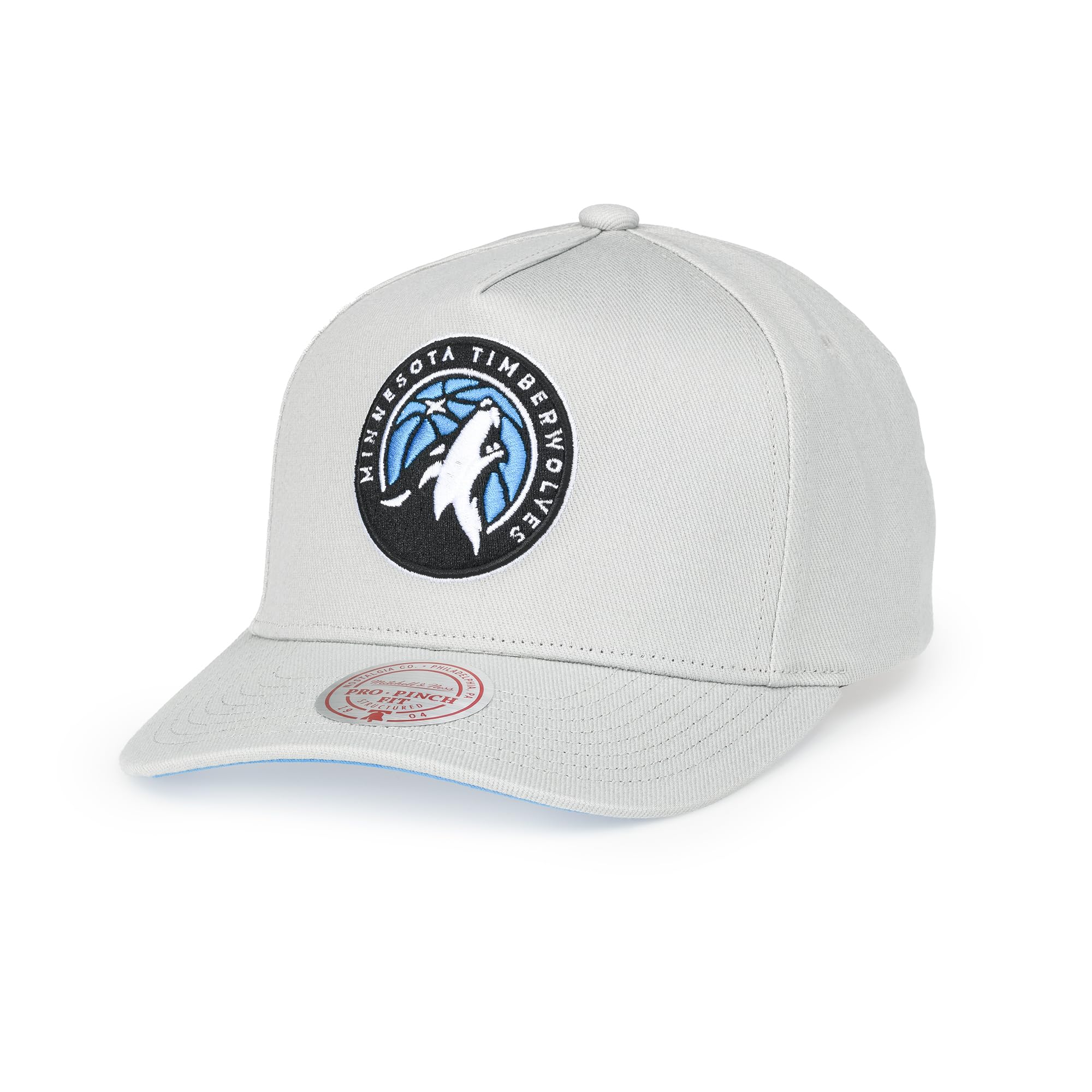 Minnesota Timberwolves Gorra gris – Gorra Snapback con cierre ajustable – Curved Brim – Gorra de béisbol unisex