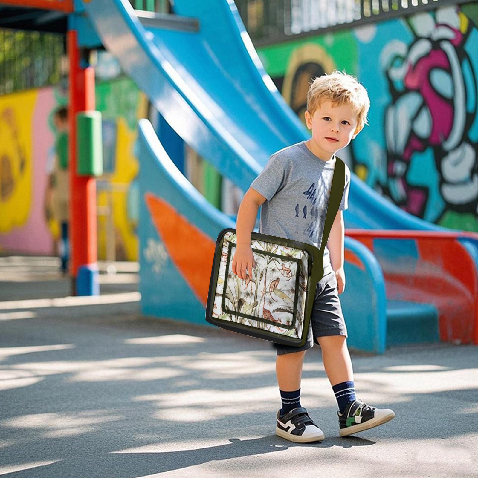 Vassoio da Viaggio per Seggiolino Auto e Aereo per Bambini, Vassoio per Seggiolino Auto per Bambini, Tavolo Portatile per Auto per Attività di Viaggio per Bambini, Organizzatore per Seggiolino