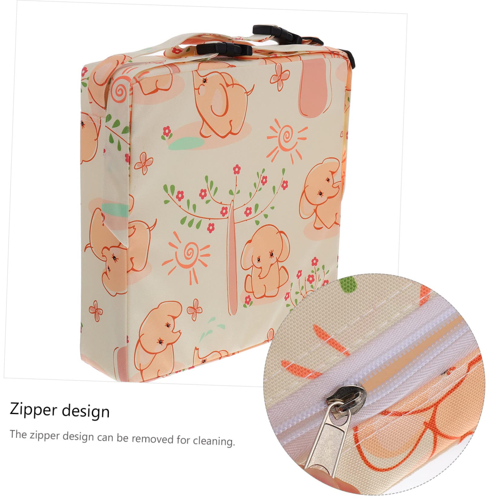 TOYANDONA Cojín Elevador Para Silla De Comedor Colchón Creciente Almohada Para Niños Almohadilla De Aumento De Silla Niño Pequeño Material De Poliéster Impermeable. Viajar Asiento