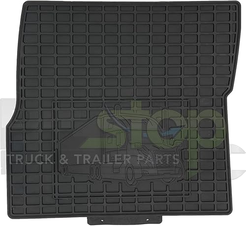 Miniatura 3 de Volvo VNL 2004-2021 - Alfombrillas de goma para todo tipo de clima, juego de 2 piezas delanteras