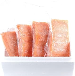 [北海道根室市] 生食可 アトランティックサーモン3～5P(計800g～900g前後） A-24020