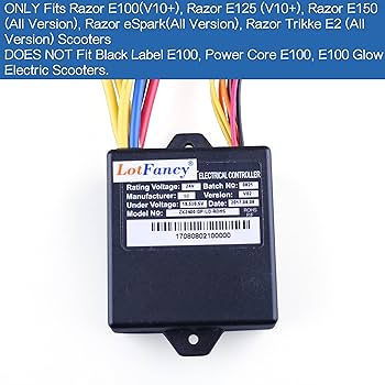 LotFancy 24V Control Module with 7 Connectors for Razor E150